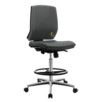 Ergonomischer ESD-Stuhl mit niedriger Rückenlehne Gref 264